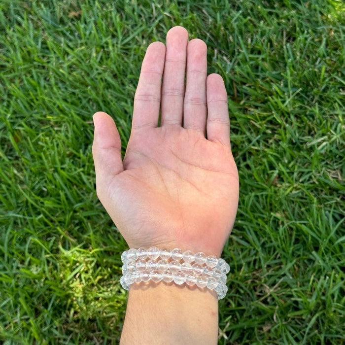 Crystal Bracelet - 8mm Clear Quartz