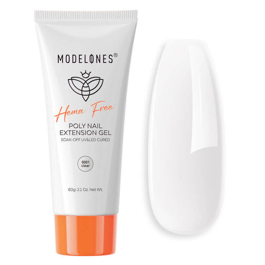 Crystal Clear - Hema-free Poly Nail Gel 60g Poly Nail Gel MODELONES #