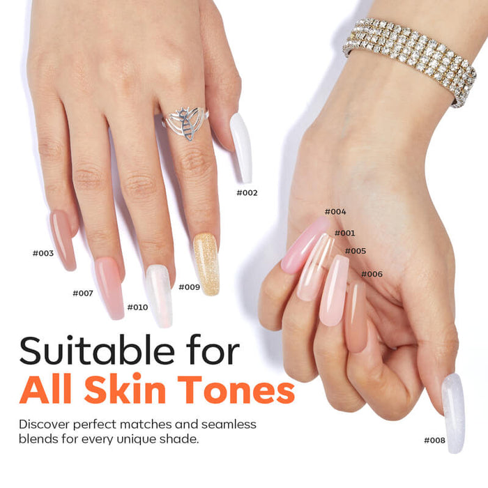 Crystal Clear - Hema-free Poly Nail Gel 60g Poly Nail Gel MODELONES #