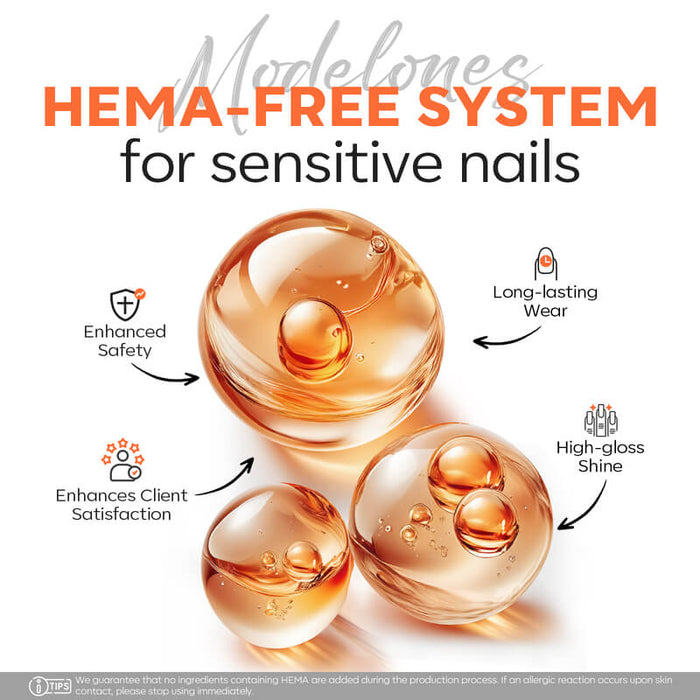 Crystal Clear - Hema-free Poly Nail Gel 60g Poly Nail Gel MODELONES #