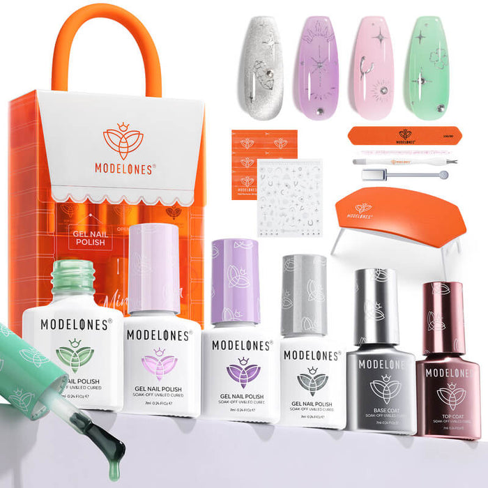 Free Christmas Edition Mini Salon Kit Gift MODELONES #crystal-power