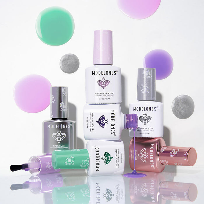 Crystal Power - Mini Salon Gel Polish Kit Gel Polish Kit MODELONES #crystal-power