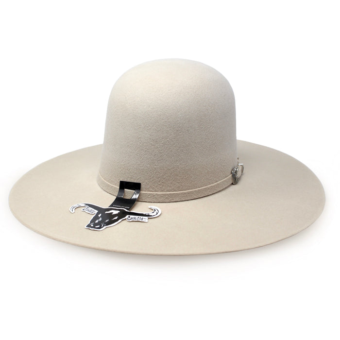 Cuernos Chuecos 6X Open Crown - Silver Belly