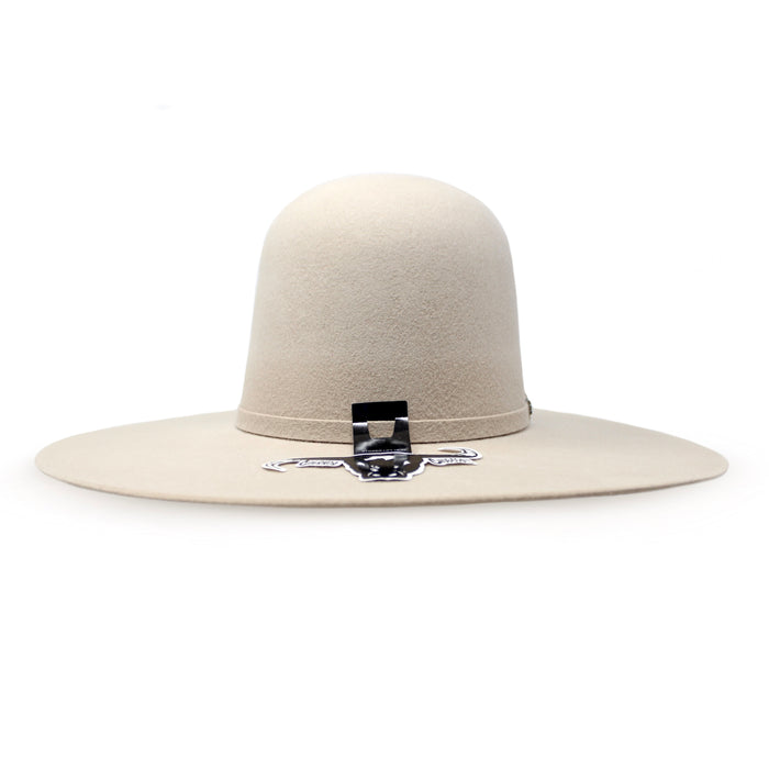Cuernos Chuecos 6X Open Crown - Silver Belly