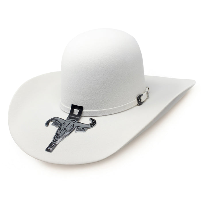 Cuernos Chuecos 6X Open Crown - White