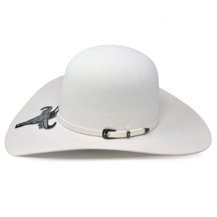 Cuernos Chuecos 6X Open Crown - White