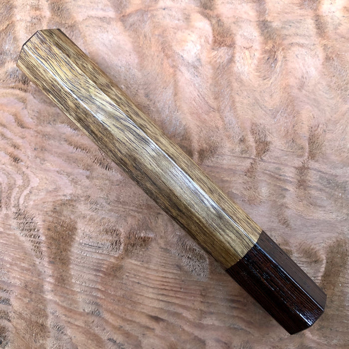 Custom Japanese Knife handle (wa handle) for 165-210mm : Shedua and wenge
