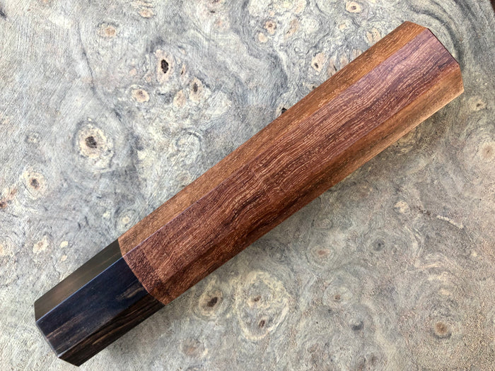 Custom Japanese Knife handle (wa handle)  for 240mm - Granadillo
