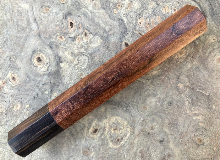 Custom Japanese Knife handle (wa handle)  for 240mm - Granadillo
