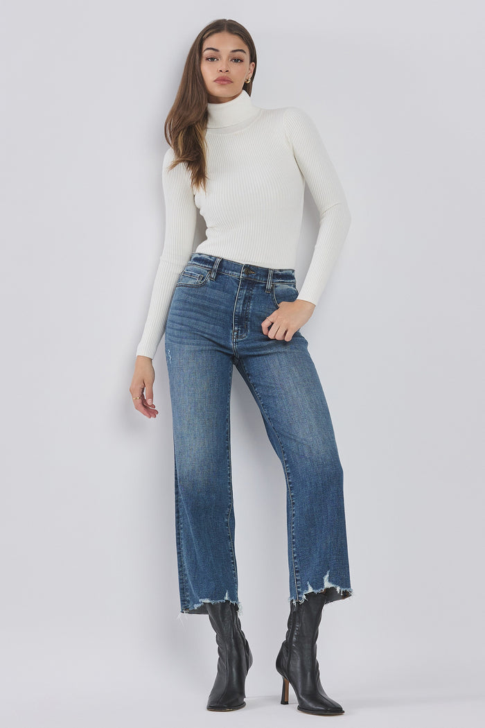 Dawn Super High Rise Wide Leg Crop