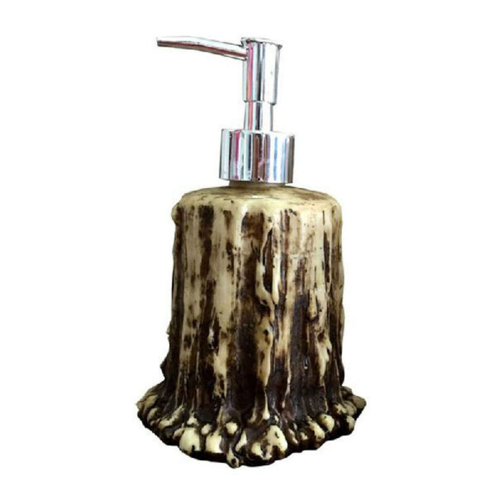 deer antler lotion soap pump