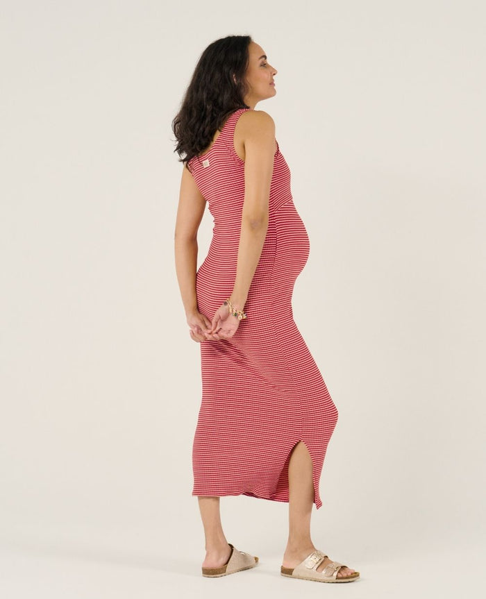 Dinard beachwear dress - Red