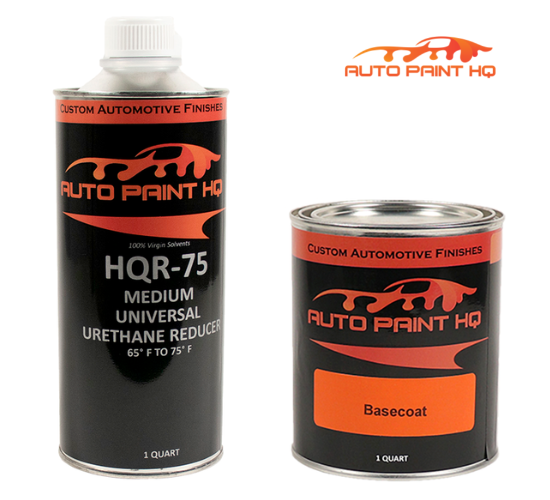 Dodge PBU True Blue Basecoat With Reducer Quart (Basecoat Only)