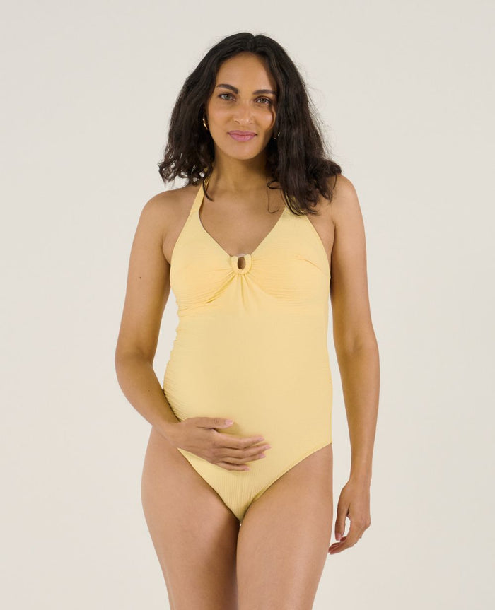 Dolly maternity one-piece swimsuit - Yellow