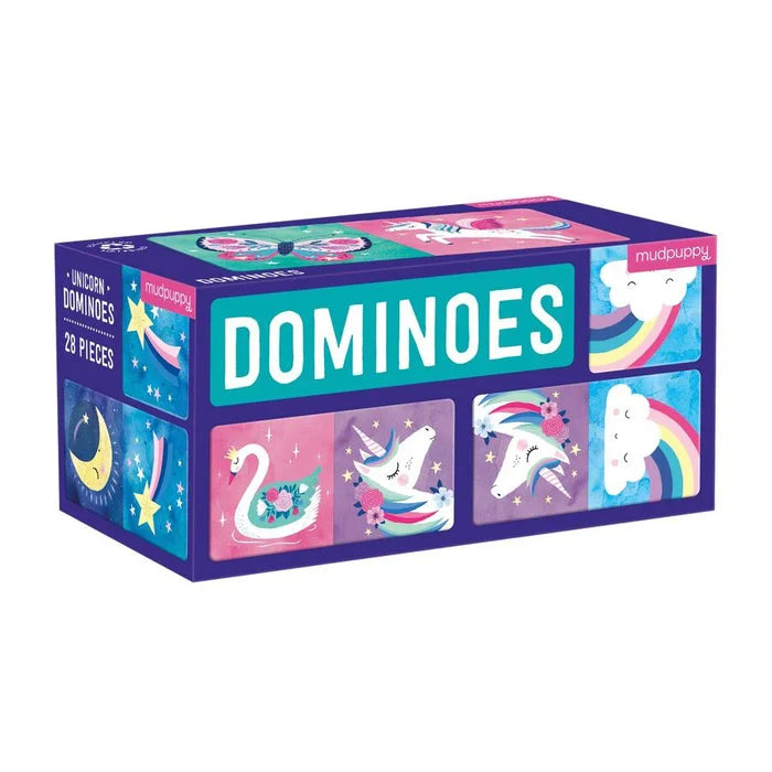 Dominoes Set 28 Piece - Unicorn