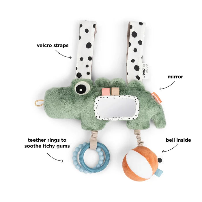 Done by Deer Hanging Activity Toy Green