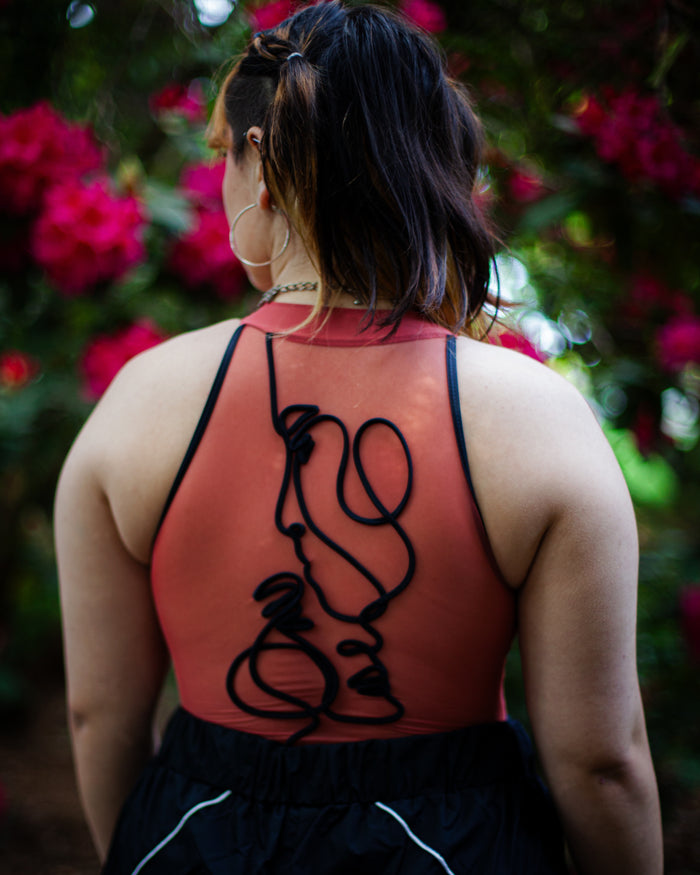Duval Zip Front Leotard