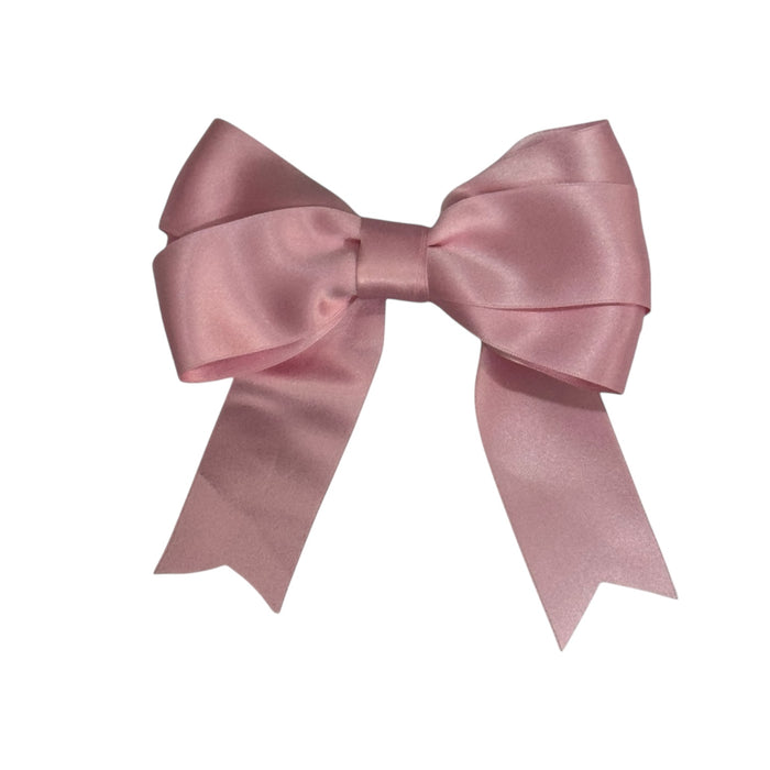 Easter Ducklings and Farm Pink Satin Bow
