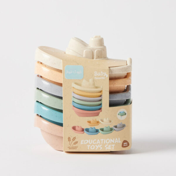 Eco-Friendly Bath Boats 6 Pack