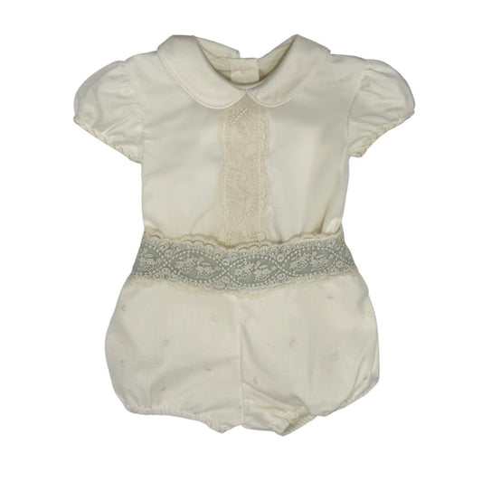Edward Baby Dusty Green/Ivory 2-piece Set