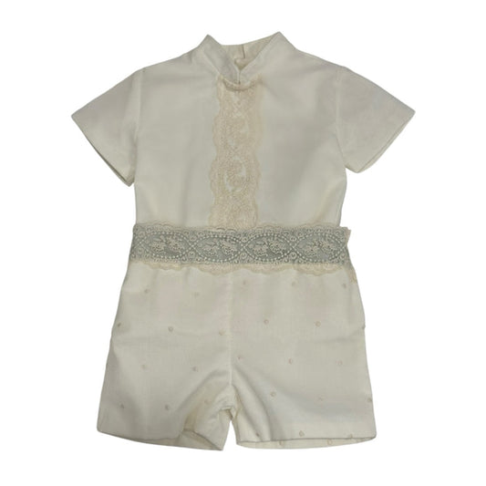 Edward Boy Dusty Green/Ivory 2-piece Set
