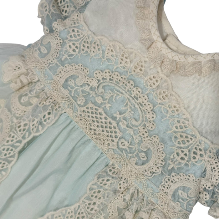 Edwarda Tower Light Blue Lace Girl Dress
