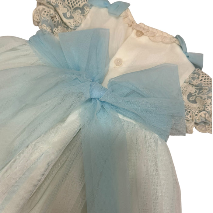 Edwarda Tower Light Blue Lace Girl Dress