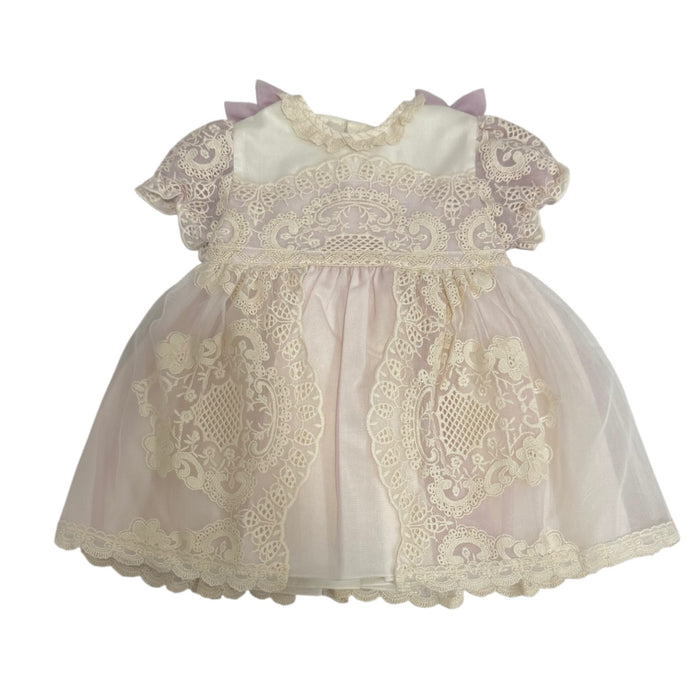 Edwarda Tower Lilac Lace Girl Dress