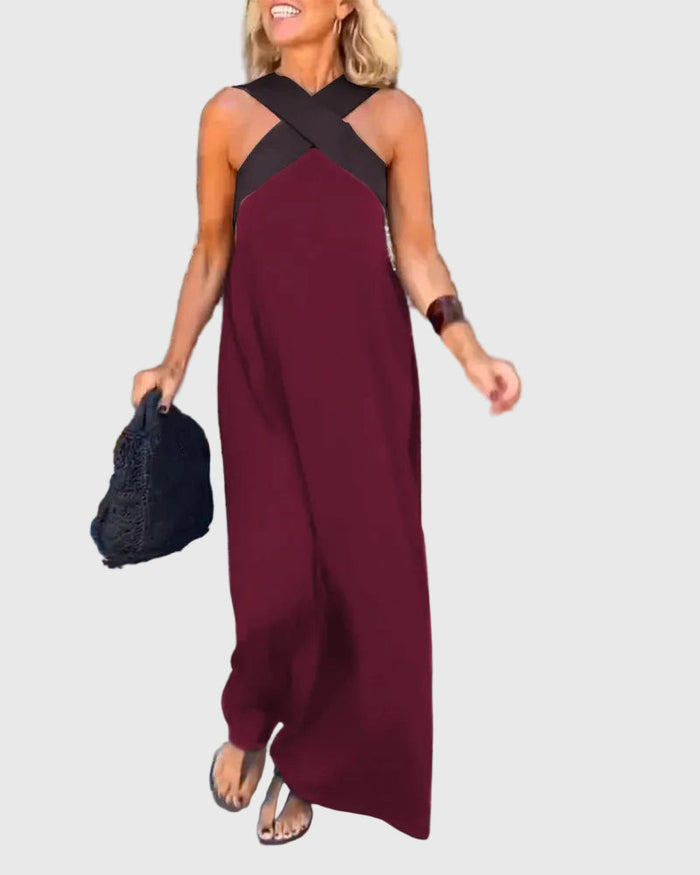 Elena | Graceful Flowing Maxi Dress