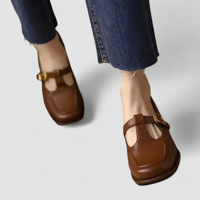 Elizabeth™ – Orthopedic T-Strap Mary Jane Shoes
