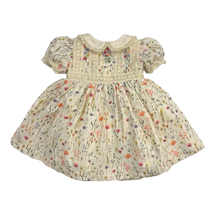Elsa Wildflower Handembroidered Girl Dress