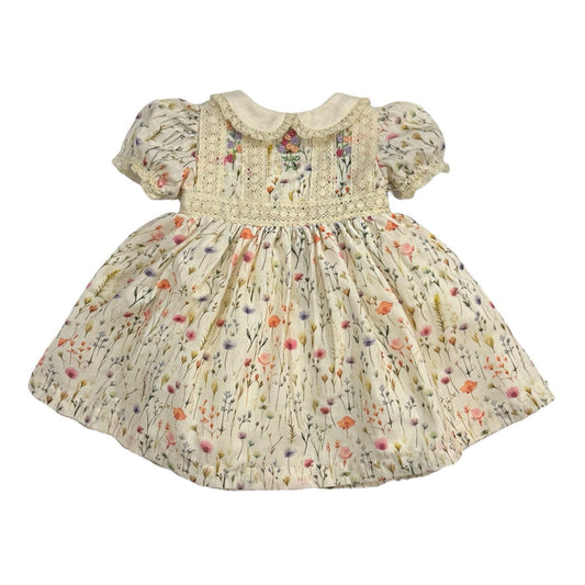 Elsa Wildflower Handembroidered Girl Dress