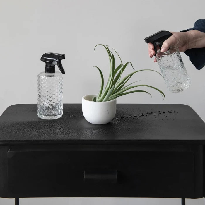 Embossed Glass Spray Bottle — Creative Co-op, view 2