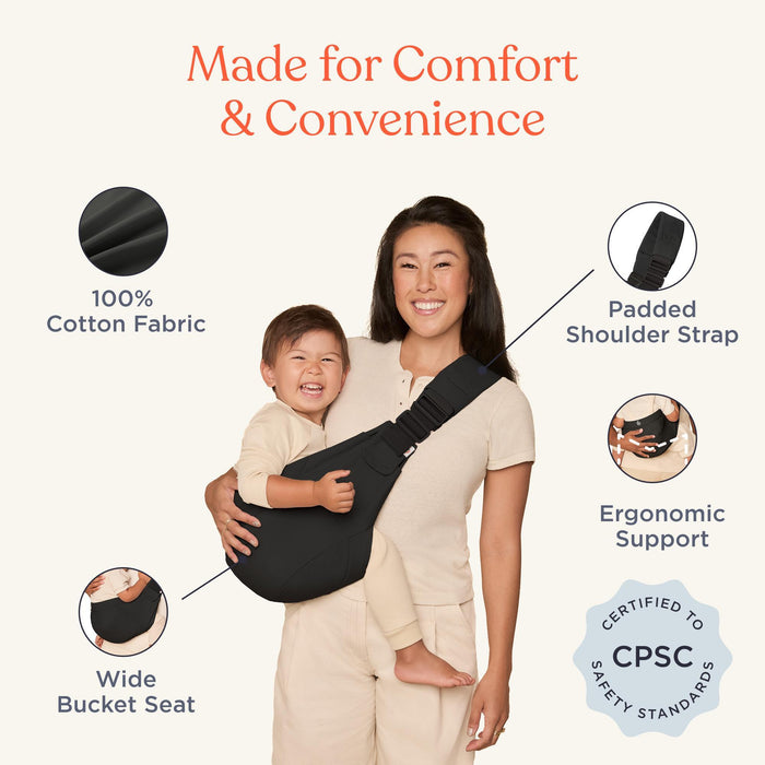 Ergobaby Upsie Sling Carrier - Onyx Black
