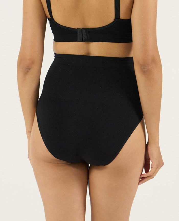 Essentiel  seamless maternity maxi brief – Black