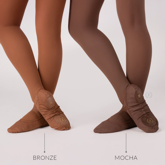 Eurotard Adult Assemblé Split Sole Canvas Ballet Shoes