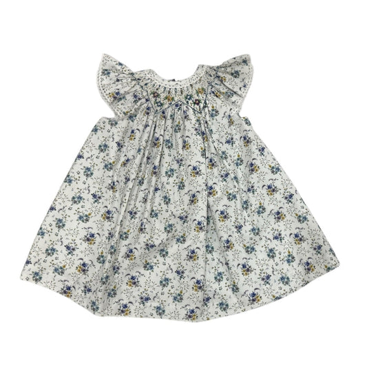 Florencia Floral Handsmocked Dress