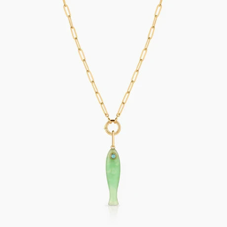Fortuna Chrysoprase Charm