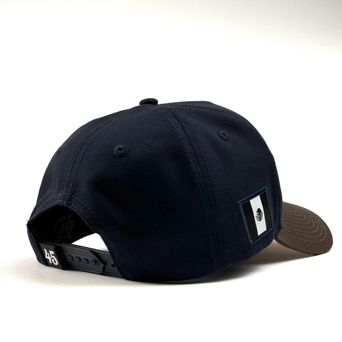 Forty Five "Jalisco" Cap- Navy/Brown