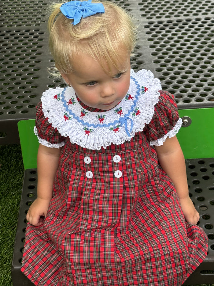Frosted Tartan Girl Dress
