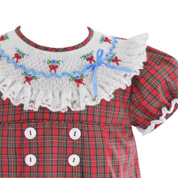 Frosted Tartan Girl Dress