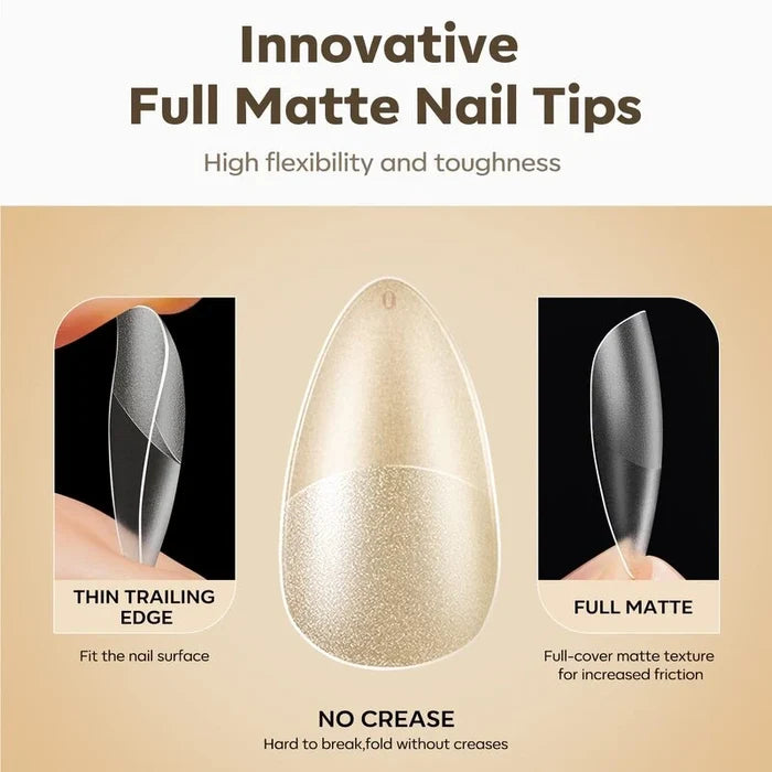 500 Pcs Full Cover Nail Tips Nail Tip MODELONES #