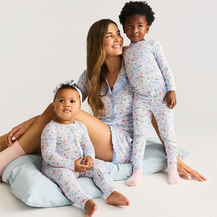 Gail Women's Ruffled Pajama Short Set