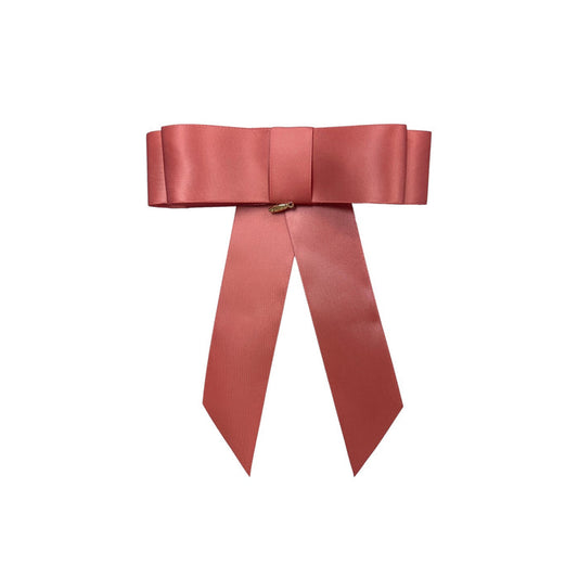 Gala Cranberry Color Satin Bow