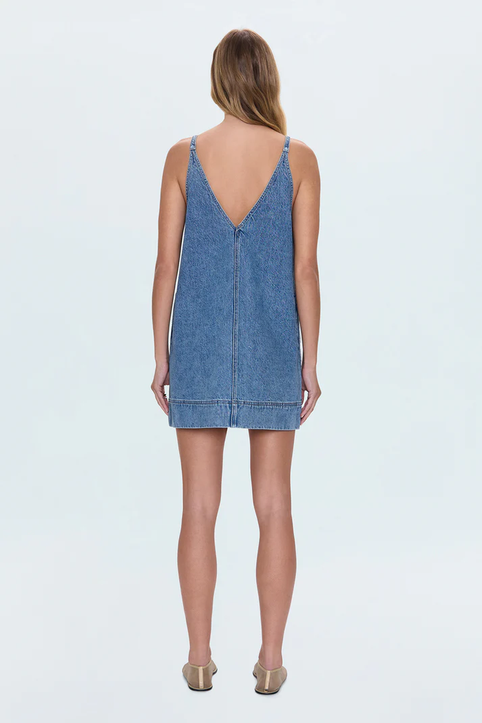 Gemma Pop Over Dress - Palms