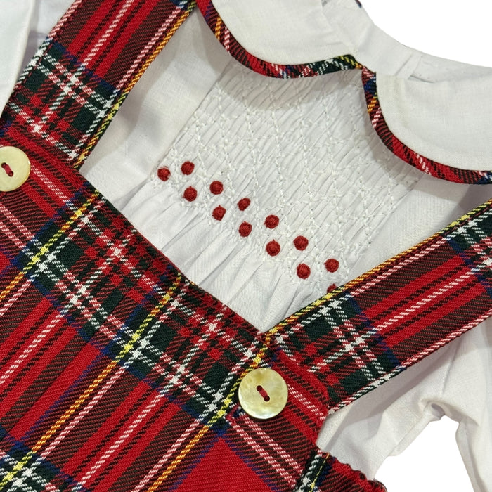 Gerardo Red Tartan 2-Piece Set