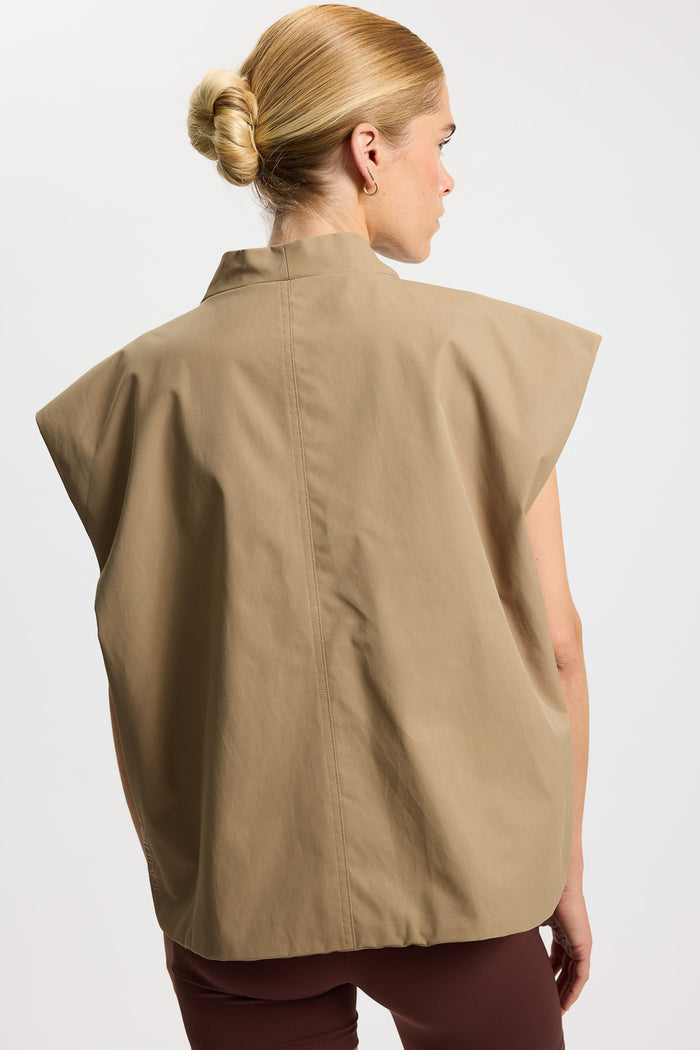 Rethinkit Gilet Cloud Jacket 3226 beige taupe