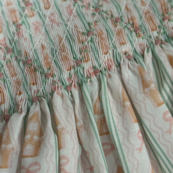 Gingerbread House Pastels Girl Dress