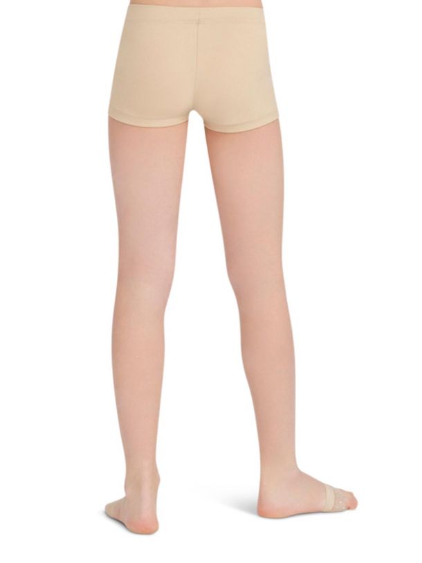 Girls Tan Boycut Lowrise Shorts (TB113C)