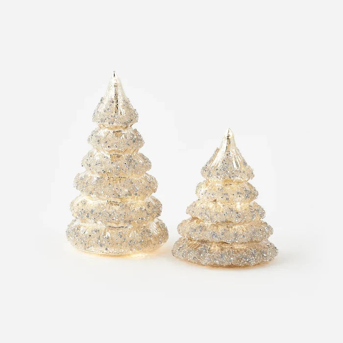 Glitter Layered Trees